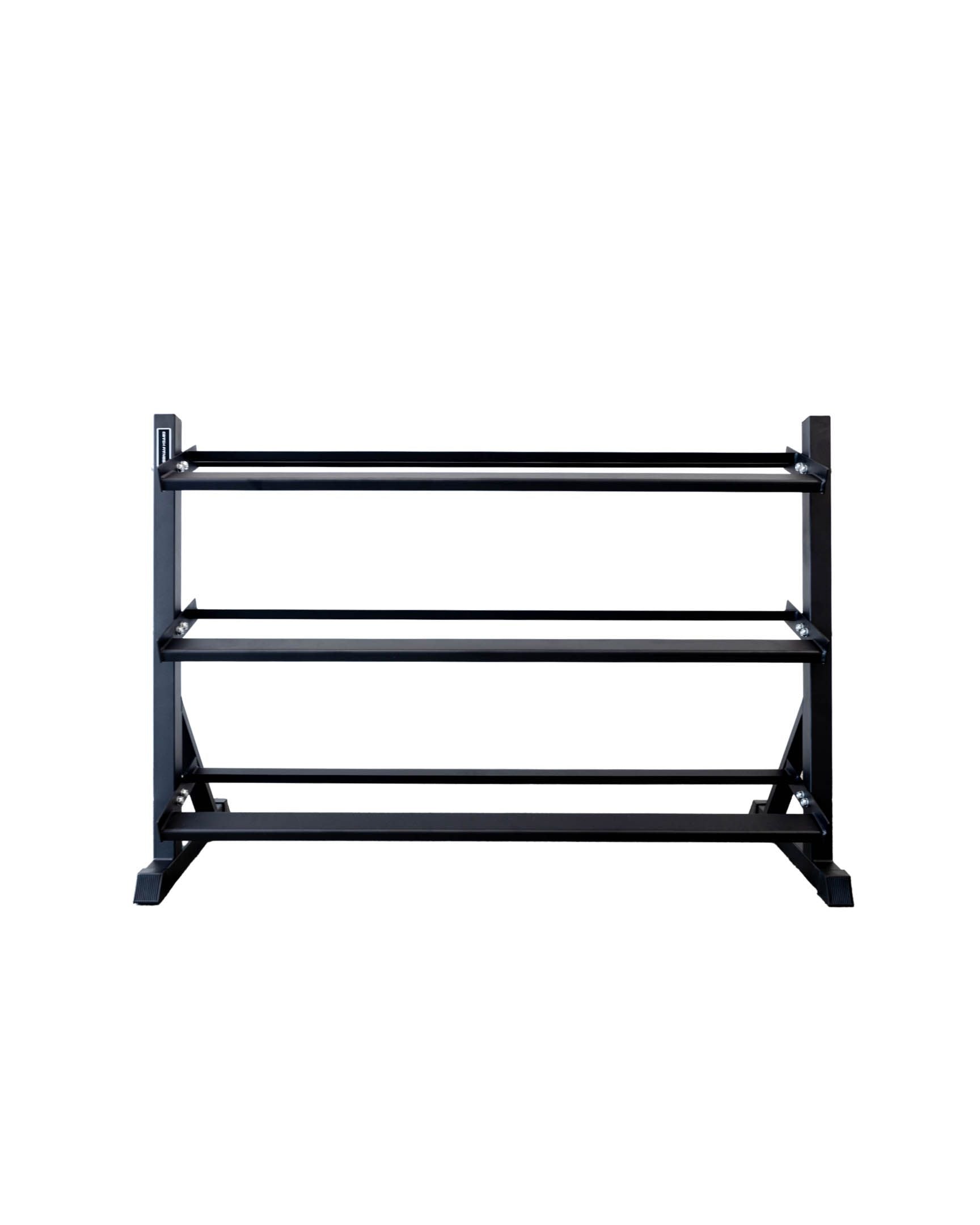 CATCH Commercial 3 Tier Hex Dumbbell Rack | In Stock - Dumbbell Storage -Catch Fitness