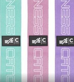 CATCH Colour Fabric Resistance Bands Set of 3 | In Stock - Resistance Bands -Catch Fitness