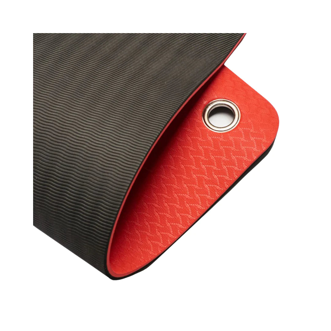 Fitness Exercise Hanging Mat - 10mm(Black and Red)