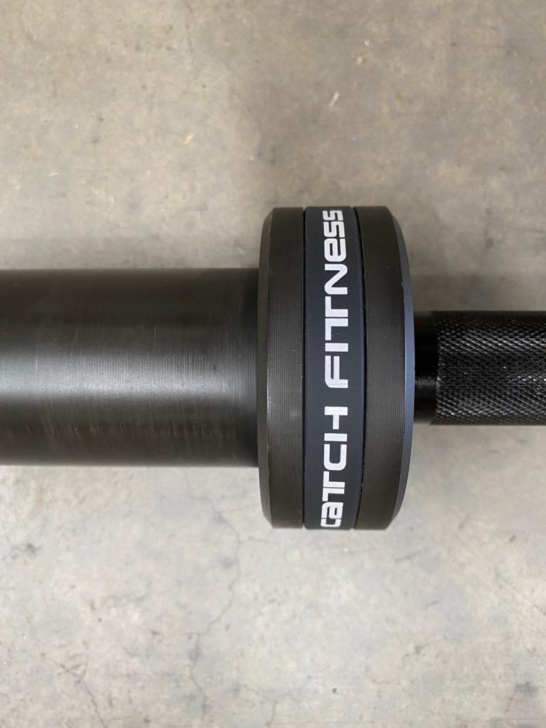 CATCH 15KG Blackout Elite Olympic Barbell (1500LB Capacity) | In Stock - Barbells -Catch Fitness