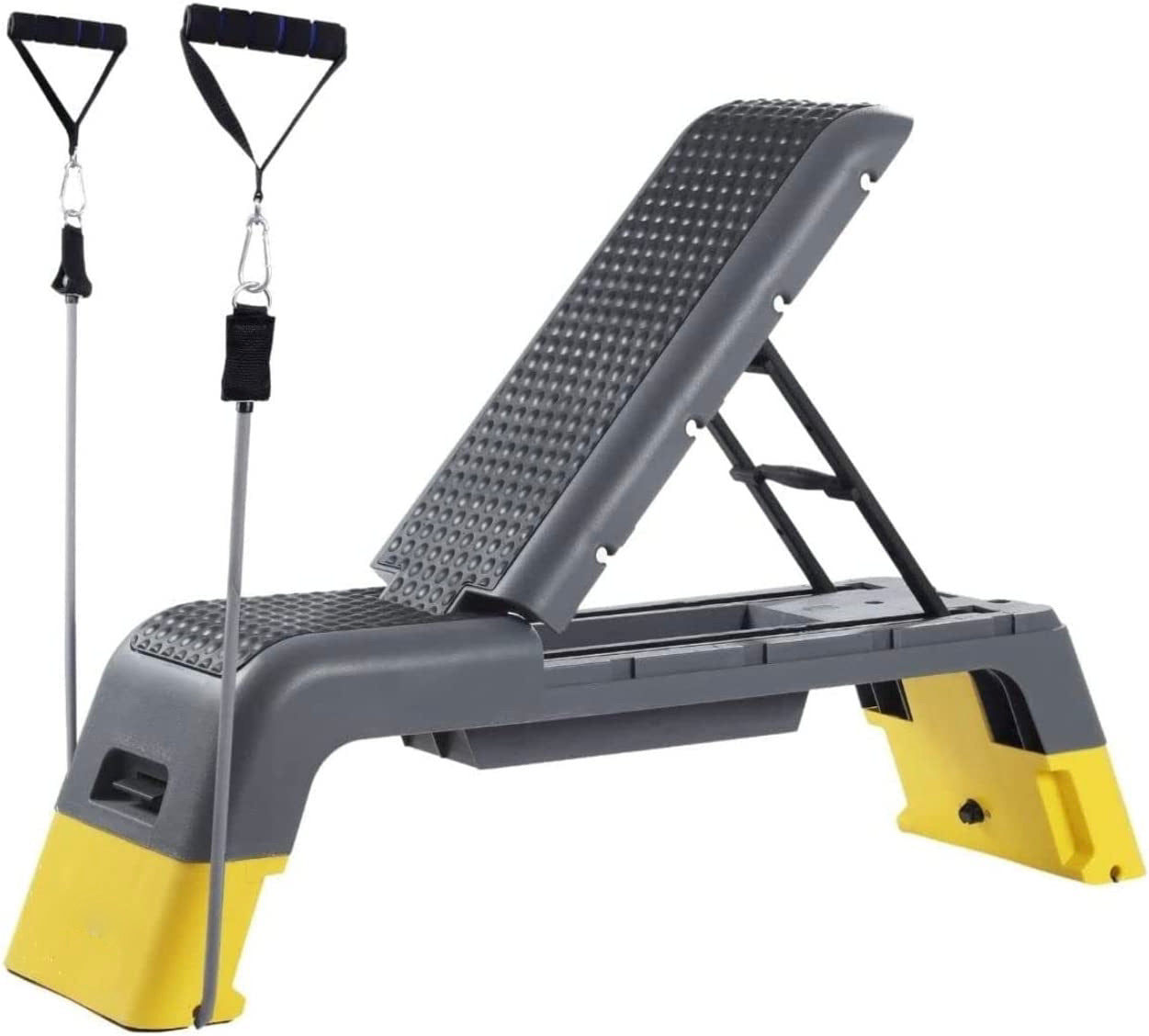 CATCH Multifunctional Aerobic Stepper with Resistance Tubes