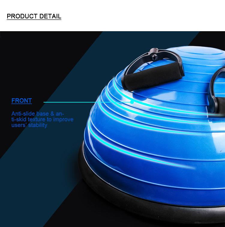 CATCH Bosu Ball with Detachable Resistance Bands | In Stock - Conditioning -Catch Fitness