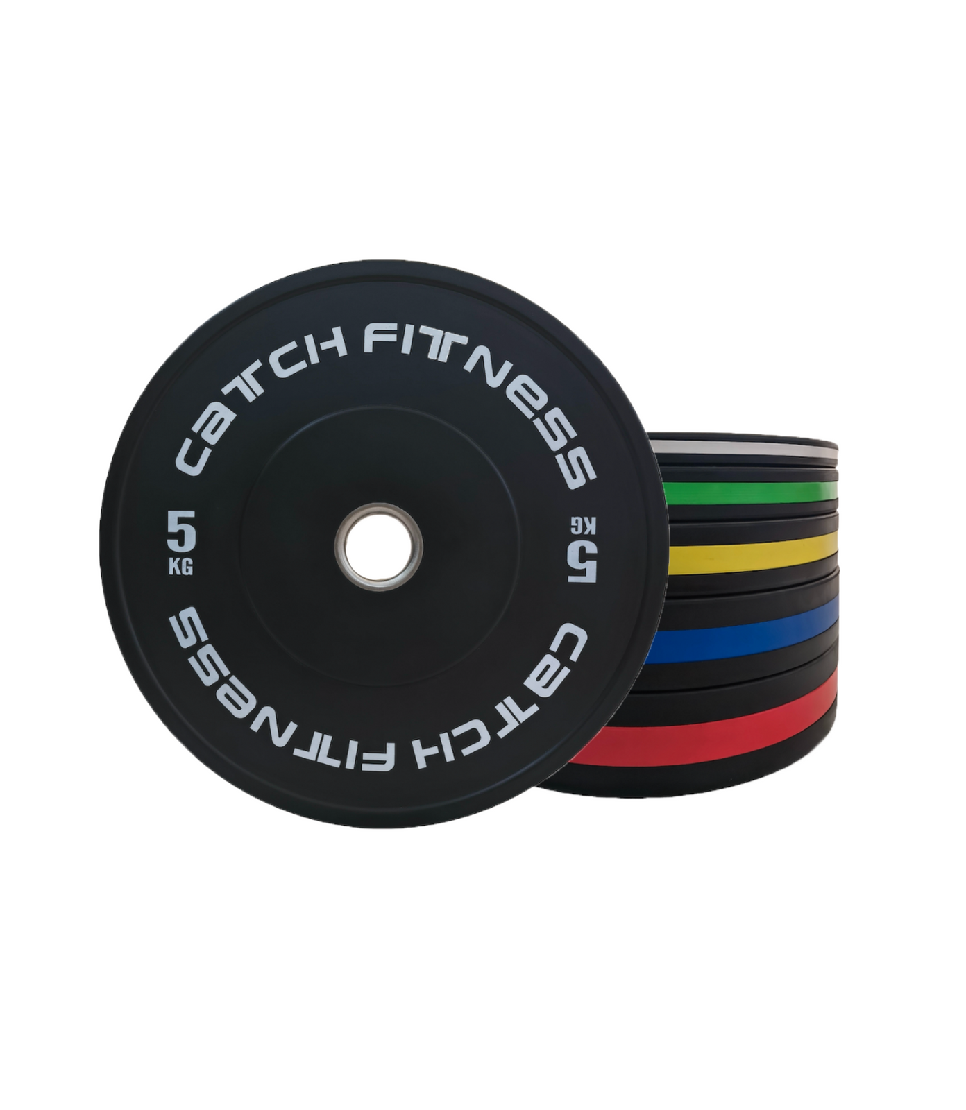 CATCH Coloured Edge Olympic Bumper Plate Pairs | In Stock - Bumper Weight Plates -Catch Fitness